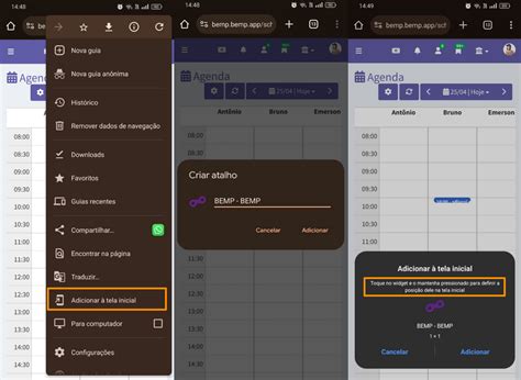 Como Criar Atalho Da Plataforma BEMP No Seu Celular Central De