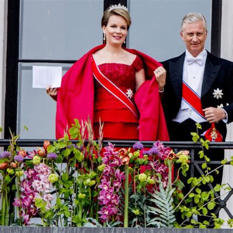 Felipe Y Matilde De B Lgica En El Cumplea Os De Harald Y Sonia De