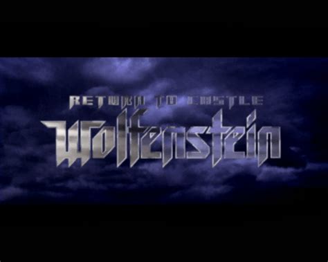 Return to Castle Wolfenstein, como volver al primer Wolfenstein pero ...
