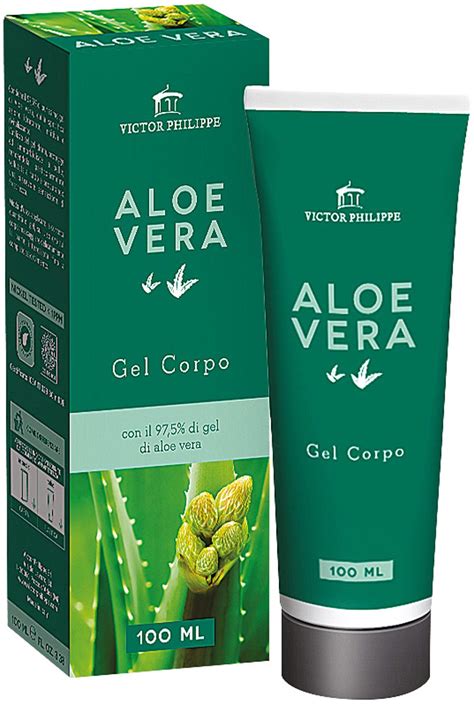 Gel Puro Idratante E Lenitivo Viso E Corpo Aloe Vera Victor Philippe