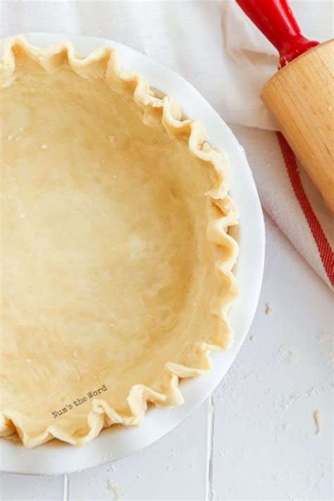 Flaky Butter Pie Crust - Num's the Word