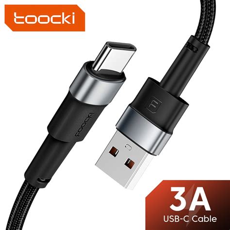 Toocki Cable Usb Tipo C De Carga R Pida Para M Vil Cable De Datos Para