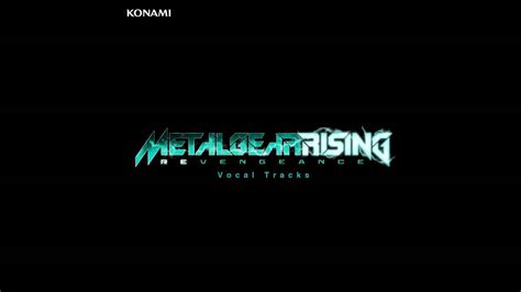 Metal Gear Rising Revengeance Vocal Tracks It Has To Be This Way Platinummix Instrumental