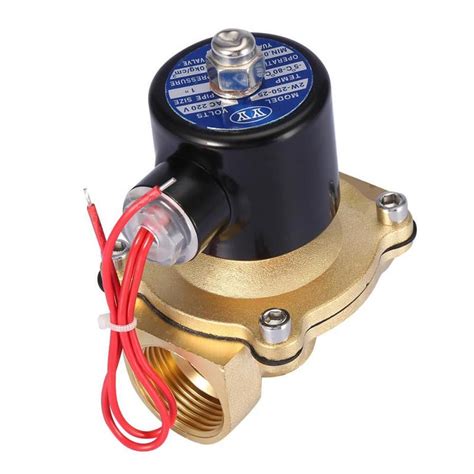 Buy Dn25 1 Two Way Brass Electric Solenoid Valve Normally Closed 220vac At Affordable Prices