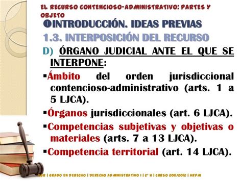 El Recurso Contencioso Administrativo