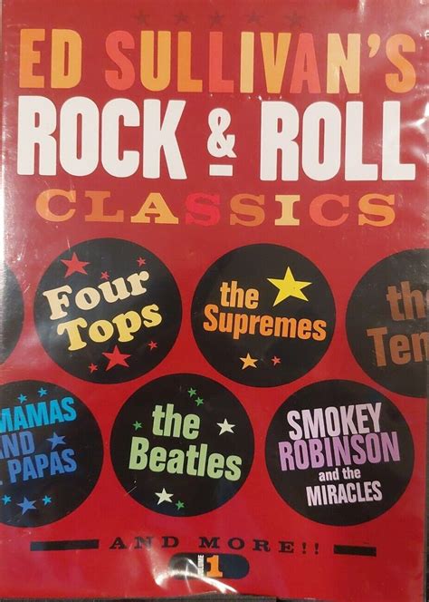 Ed Sullivans Rock N Roll Classics Dvd Ebay