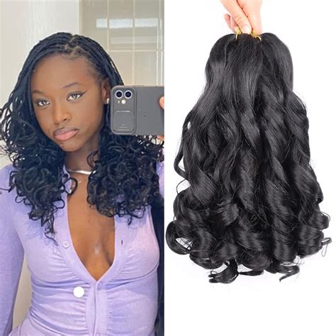 Amazon French Curly Braiding Hair 14 Inch 8 Packs Curly Braiding