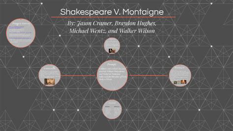 Shakespeare vs. Montaigne by Braydon Hughes