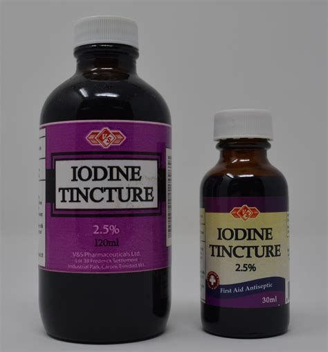 Iodine Tincture - V&S Pharmaceuticals