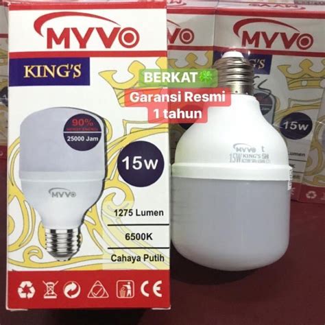 Lampu Led Jumbo Myvo King Watt Bergaransi Shopee Indonesia