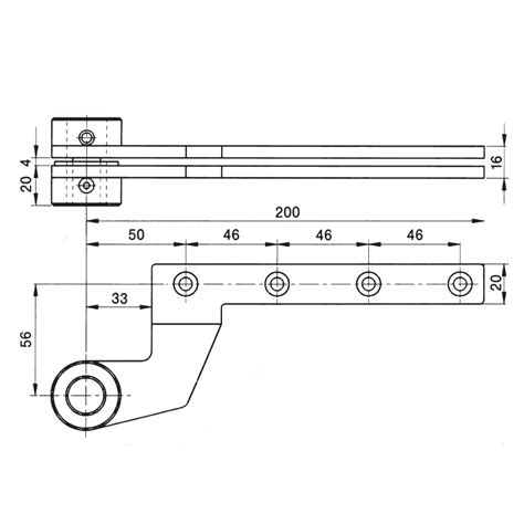 Dormakaba 7411k56f Single Action Top Centre Jwl Ai Ltd