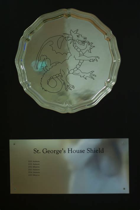 House Shield 2010 St Georges School Library