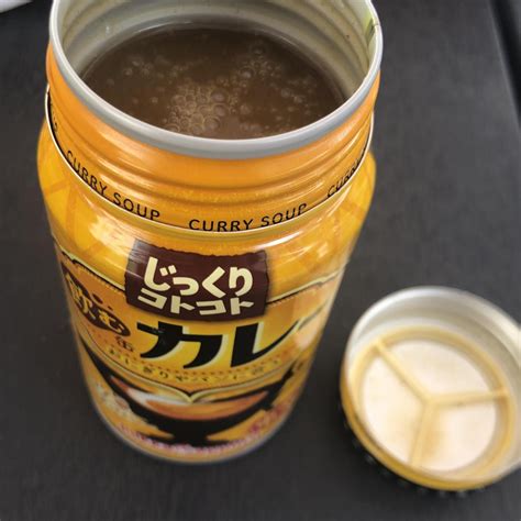 ポッカサッポロ じっくりコトコト飲む缶カレーの商品ページ