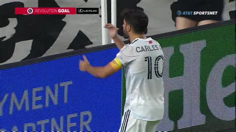 Carles Gil Convierte Un Tiro Penal Y Empata El Partido Para New England