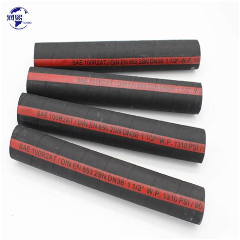 Abrasion And Weather Resistant Synthetic Rubber SAE 100 R2 High