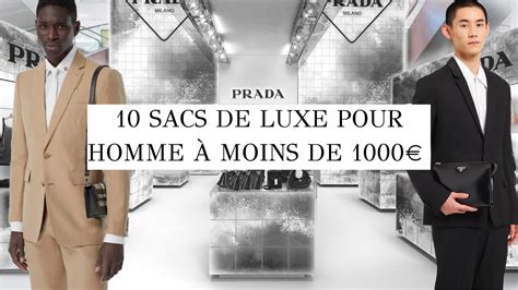 Sacs De Luxe Pour Hommes Moins De Dior Prada Gucci