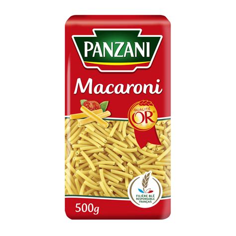 Pates Macaroni Panzani 500g Drive Zeclerc