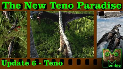 The Isle Evrima The New Teno Paradise Update 6 Tenontosaurus Youtube