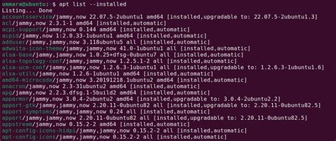 How To List Installed Packages On Linux