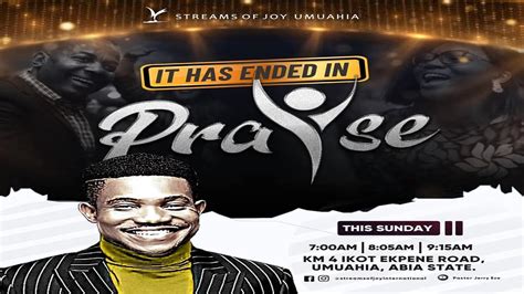 It Has Ended In Praise Sunday Service 31st December 2023 Youtube