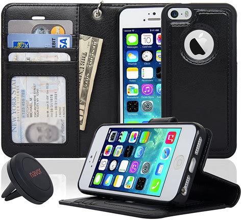 Amazon Navor Detachable Magnetic Wallet Case Universal Car Mount