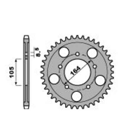 Couronne Pbr Acier Standard Dents Tech Roo