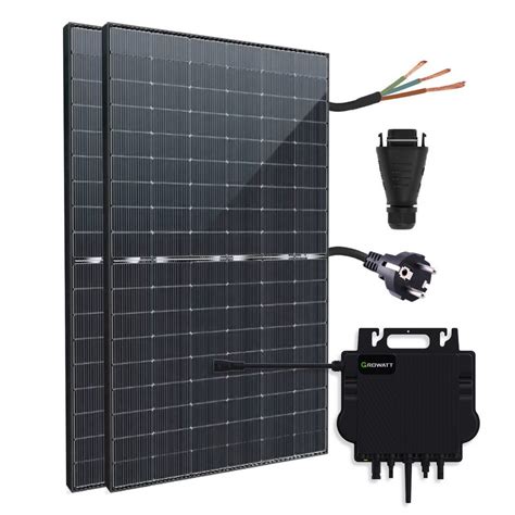 Terralumen Solaranlage Balkonkraftwerk Komplettset 880w 2x Bifazial