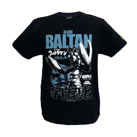 メール便対応 バルタン星人 Tシャツ 凍結光線ブラック Hardcore Chocolate ハードコアチョコレート ウルトラマン t abaltan bk プロレス専門店バック