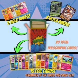 Double Ultra Rare All Holographics Pokemon Bundle Pokemon Cards