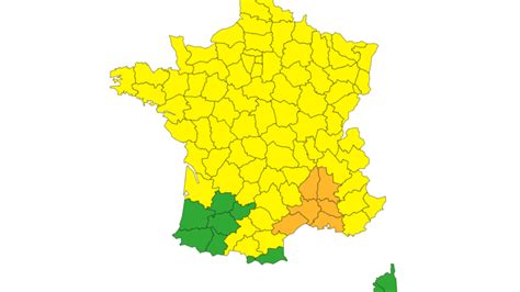 Météo 6 départements placés en vigilance orange pour les orages