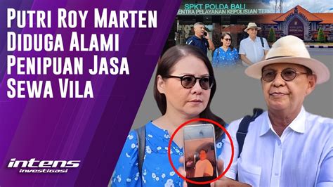 Putri Roy Marten Diduga Alami Penipuan Jasa Sewa Vila YouTube