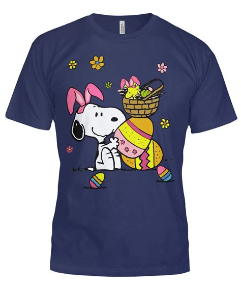 Snoopy Woodstock Easter Beagle T Shirt Viralstyle Snoopy Sweater