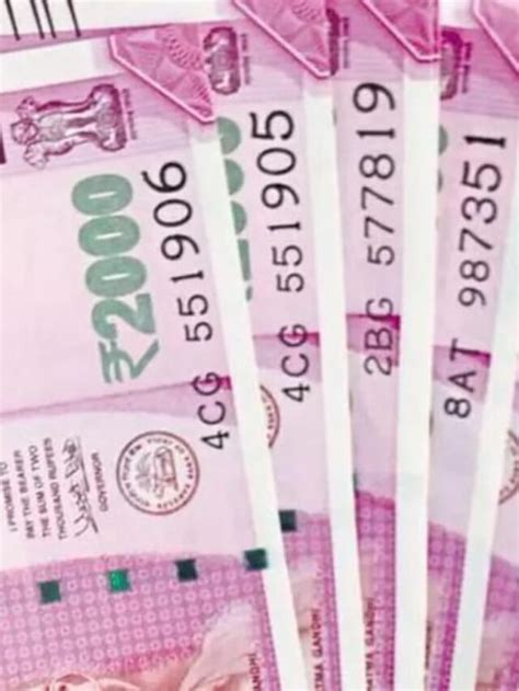 Withdrawal Of Rs 2 000 Notes Circulation Of High Denomination Currency