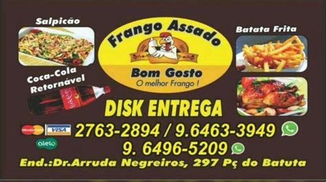 Menu At Frango Assado Dos G Meos Restaurant Nova Igua U