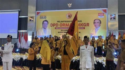 Bendahara Dan Sekjen Dpp Ormas Mkgr Hadiri Pelantikan Pengurus Sulteng