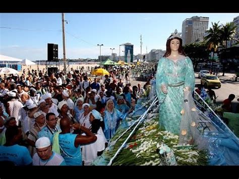 Festa De Iemanj De Fevereiro Em Salvador Bahia Brasil