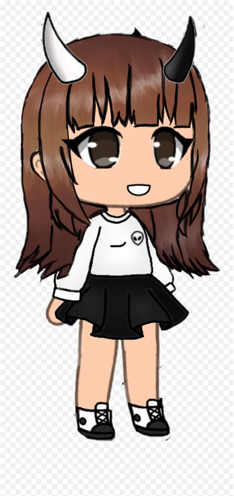 Gacha Life Brown Hair