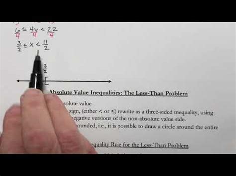 1314 Section 1 7 Linear Inequalities And Absolute Value Inequalities