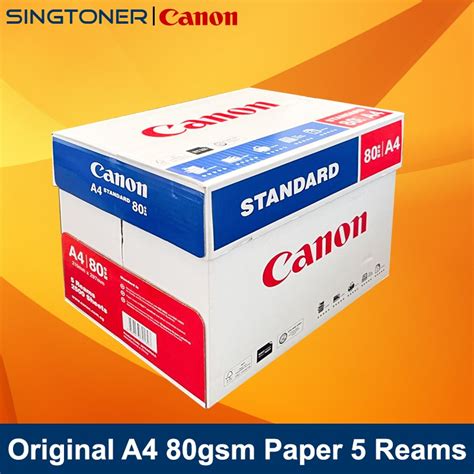 Canon Fuji Xerox 80gsm A4 Paper 500 Sheets Per Ream Express