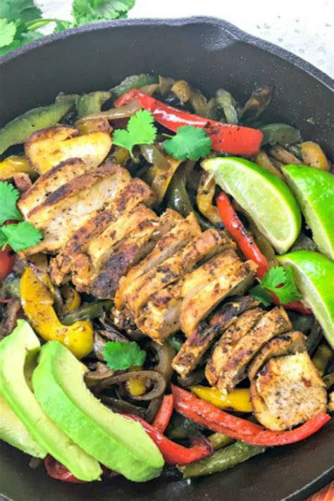 Sizzling Chicken Fajitas The Perfect Easy Dinner My Home And Travels