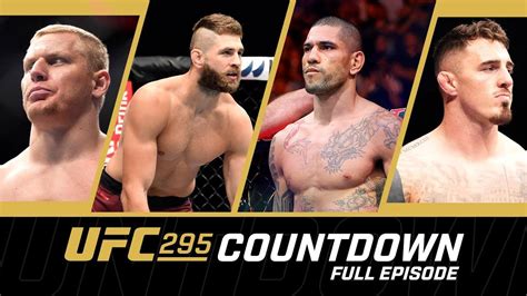 UFC 295: Fight Card, Start Time, and How to Watch