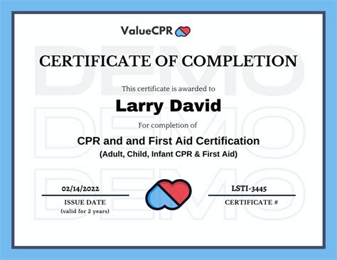 Free CPR Certification Online - Starting at $0.00 | ValueCPR