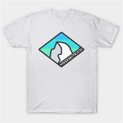 Yosemite National Park Badge Yosemite National Park T Shirt Teepublic