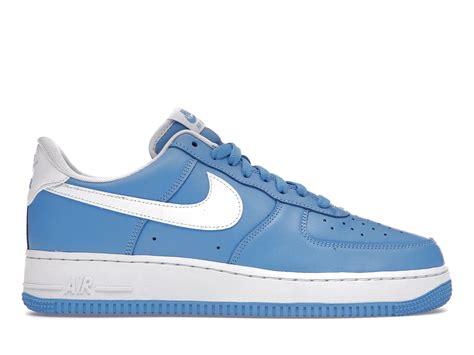 Nike Air Force 1 Low 07 University Blue White Men S Dc2911 400 Us