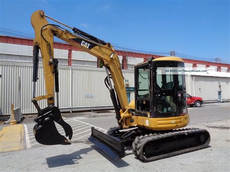 2007 Caterpillar 305 Cr Excavator Hydraulic Thumb Enclosed Cab Diesel