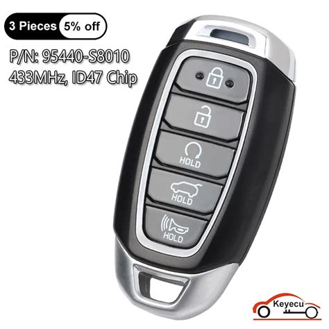 Keyecu Buttons Mhz Id Chip For Hyundai Palisade