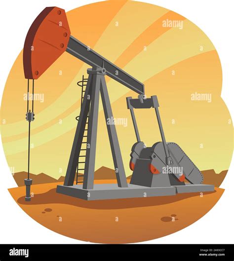 Oil Rig Vector Cartoon Hi Res Stock Photography And Images Alamy