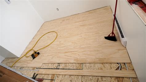 How To Install And Finish Plywood Flooring Ibuildit Ca