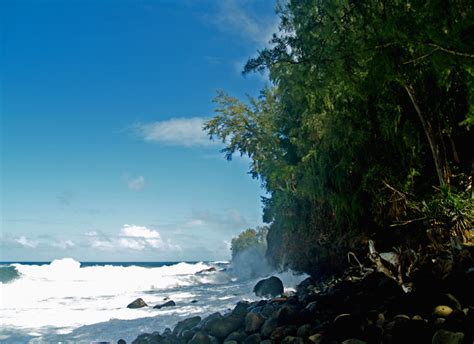 Kolekole River At Kolekole Beach Park Hilo Hawaii Photo By Donnie