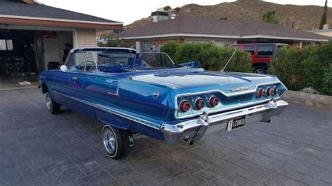 1963 Impala Convertible Lowrider For Sale Photos Technical